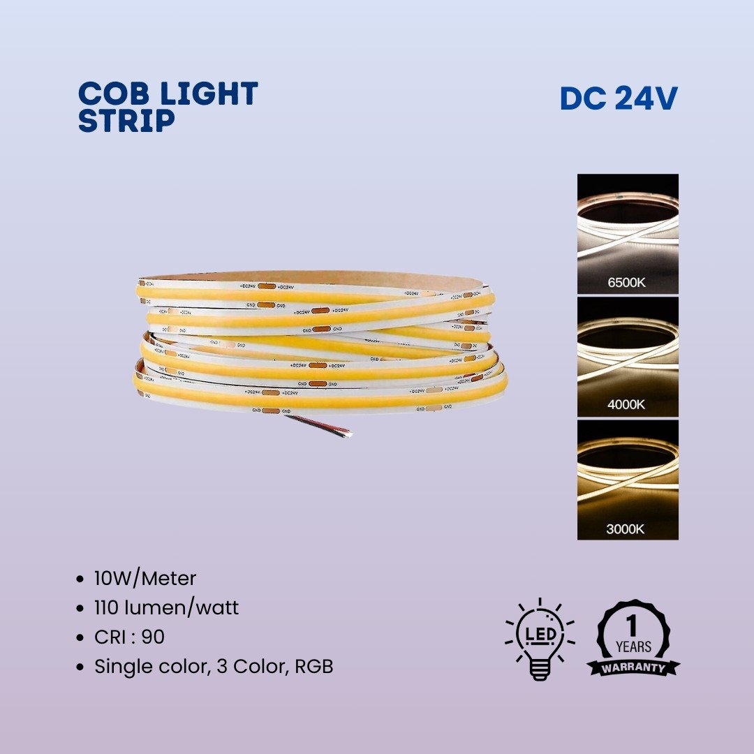 [DM] COB Light Strip & LED Power Supply