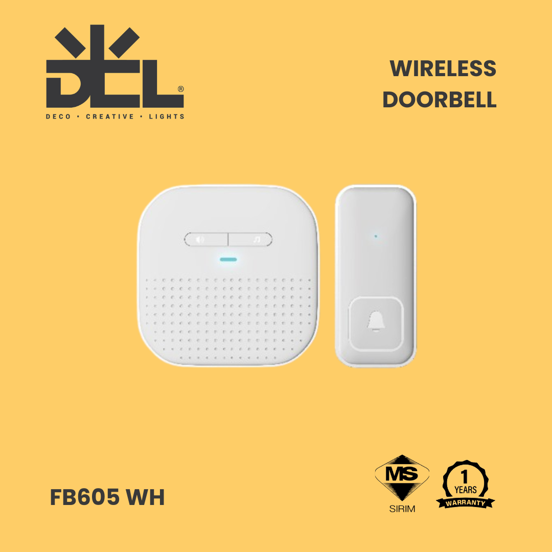 [DCL] FB605 WH Wireless Doorbell